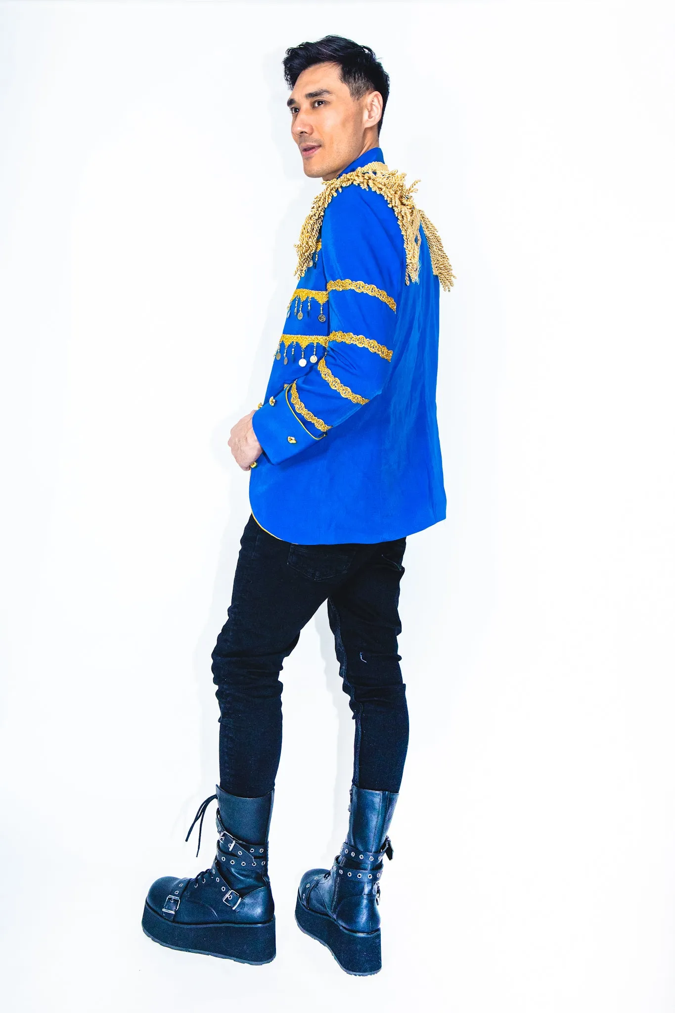 Heaven’s on Fire Men’s Platform Boots