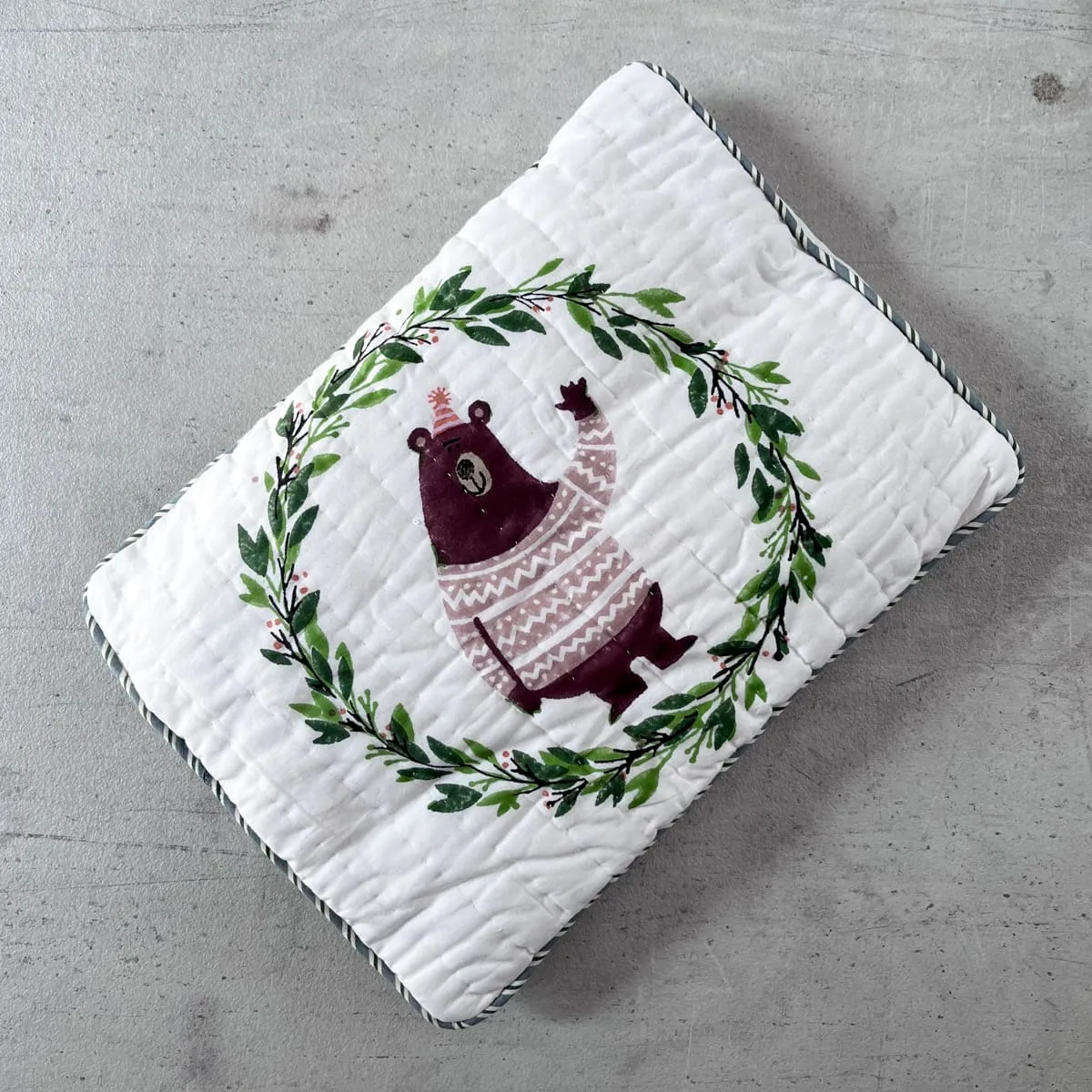 Home Artisan Theodore Hand Block Print Cotton Quilt Set