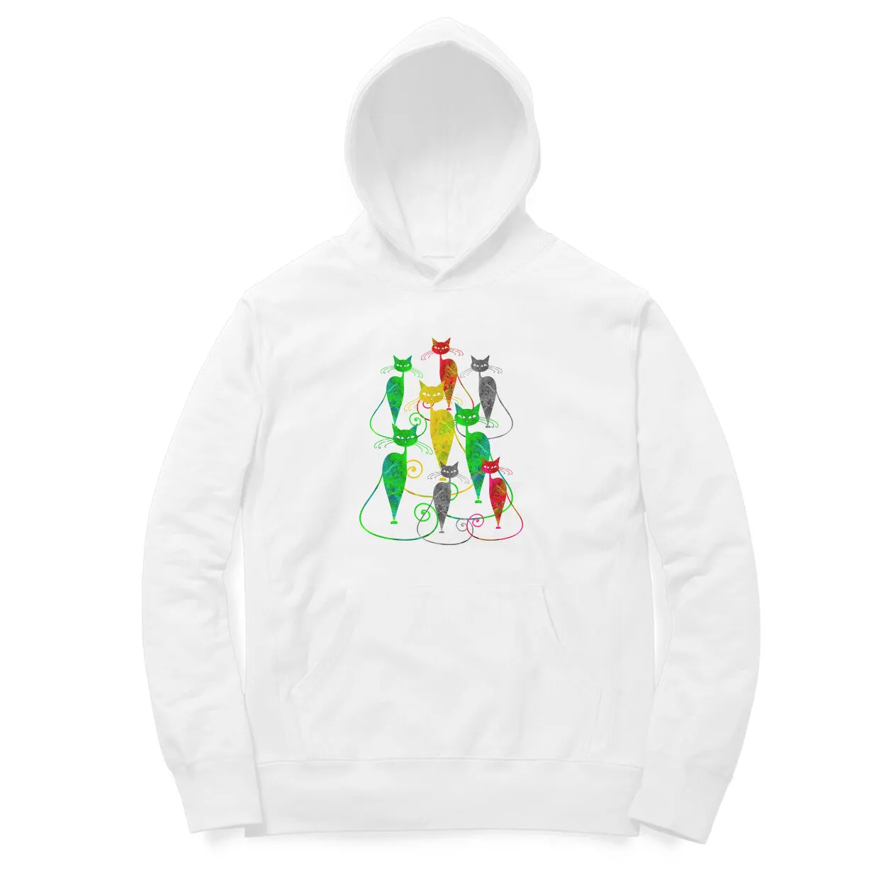 Hoodie (Men) - Sassy Kitties (3 Colours)