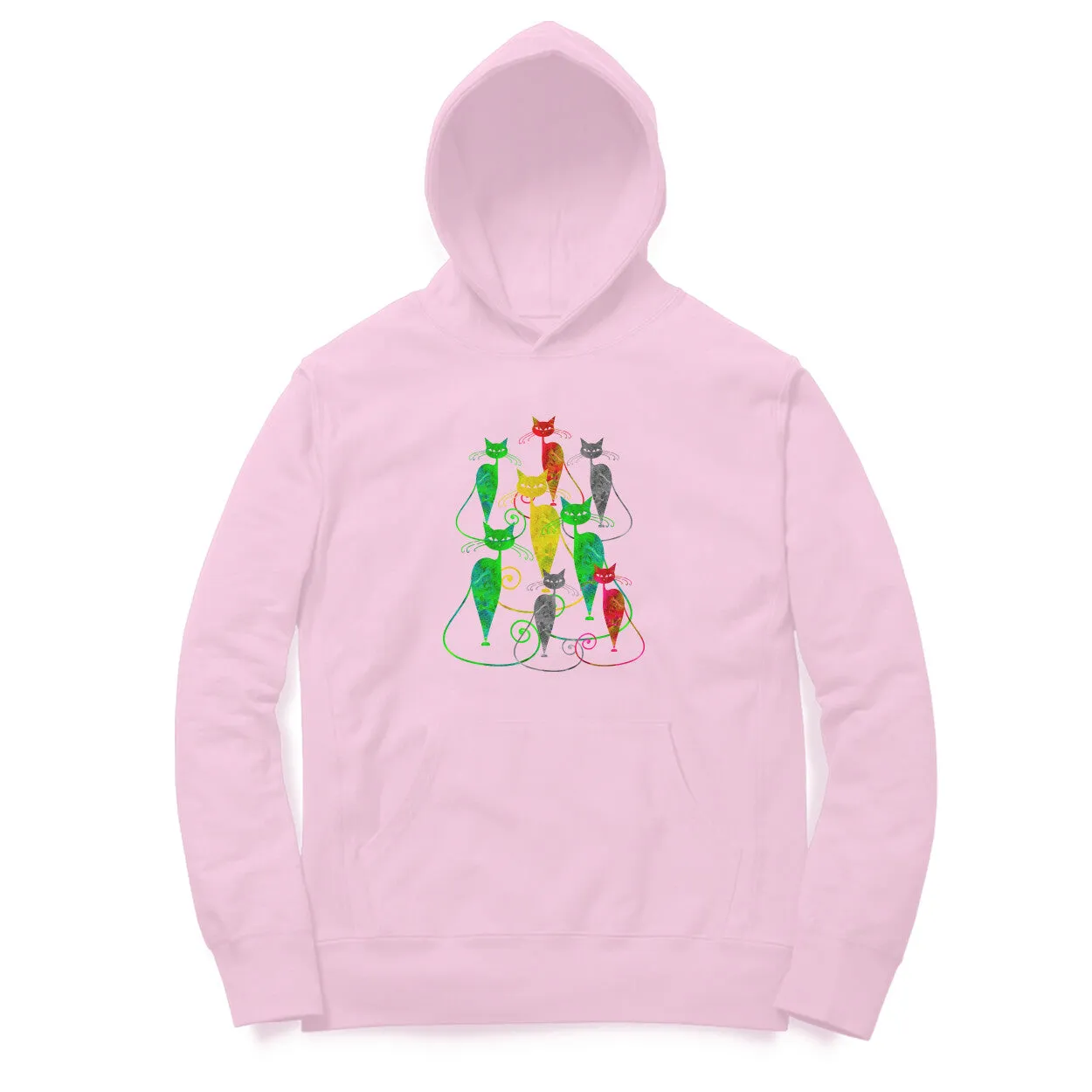 Hoodie (Men) - Sassy Kitties (3 Colours)