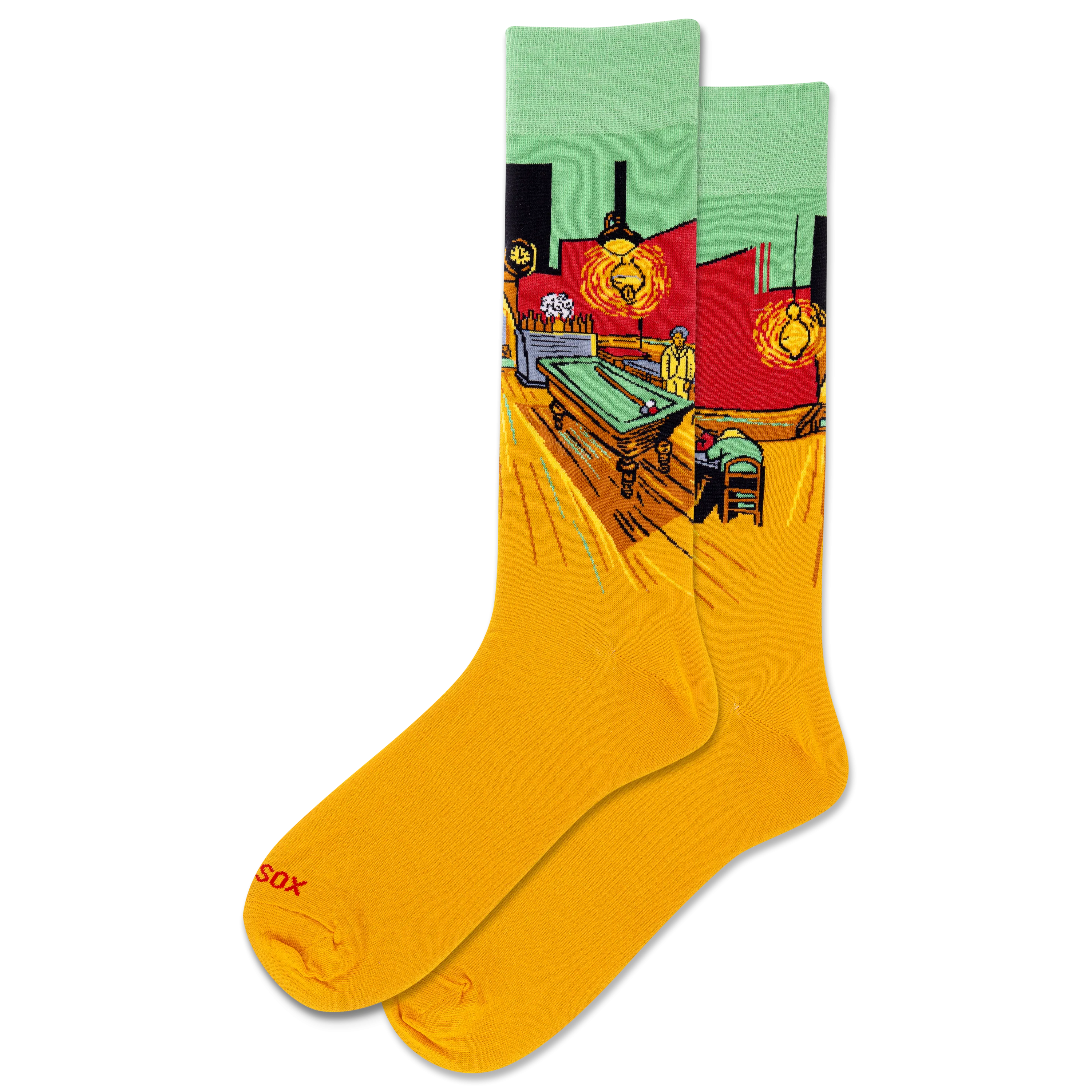 HOTSOX Men's Night Cafe Crew Sock