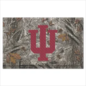 Indiana University Camo Scraper Mat