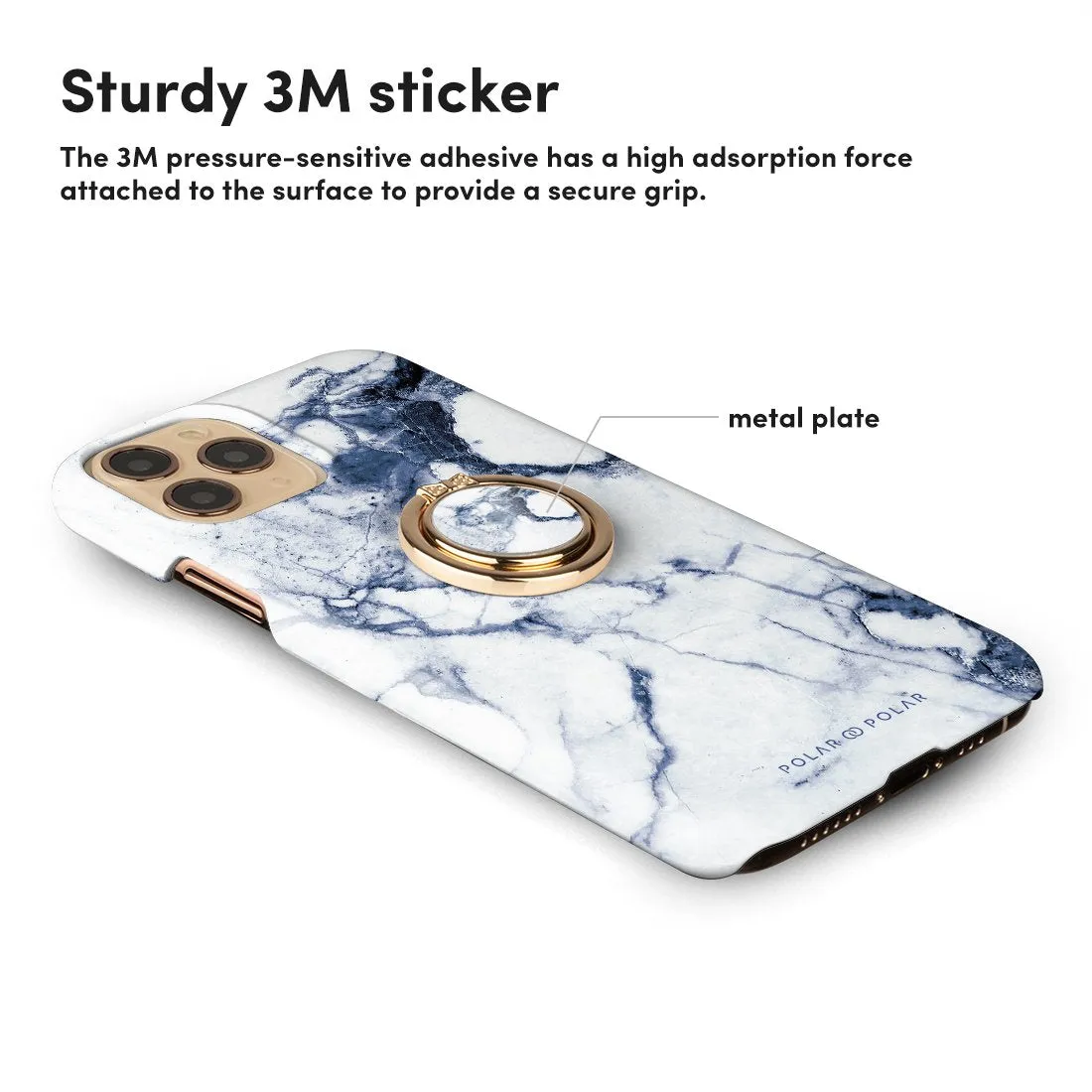 Indigo Vase | Custom Phone Ring Holder  (Non-MagSafe)