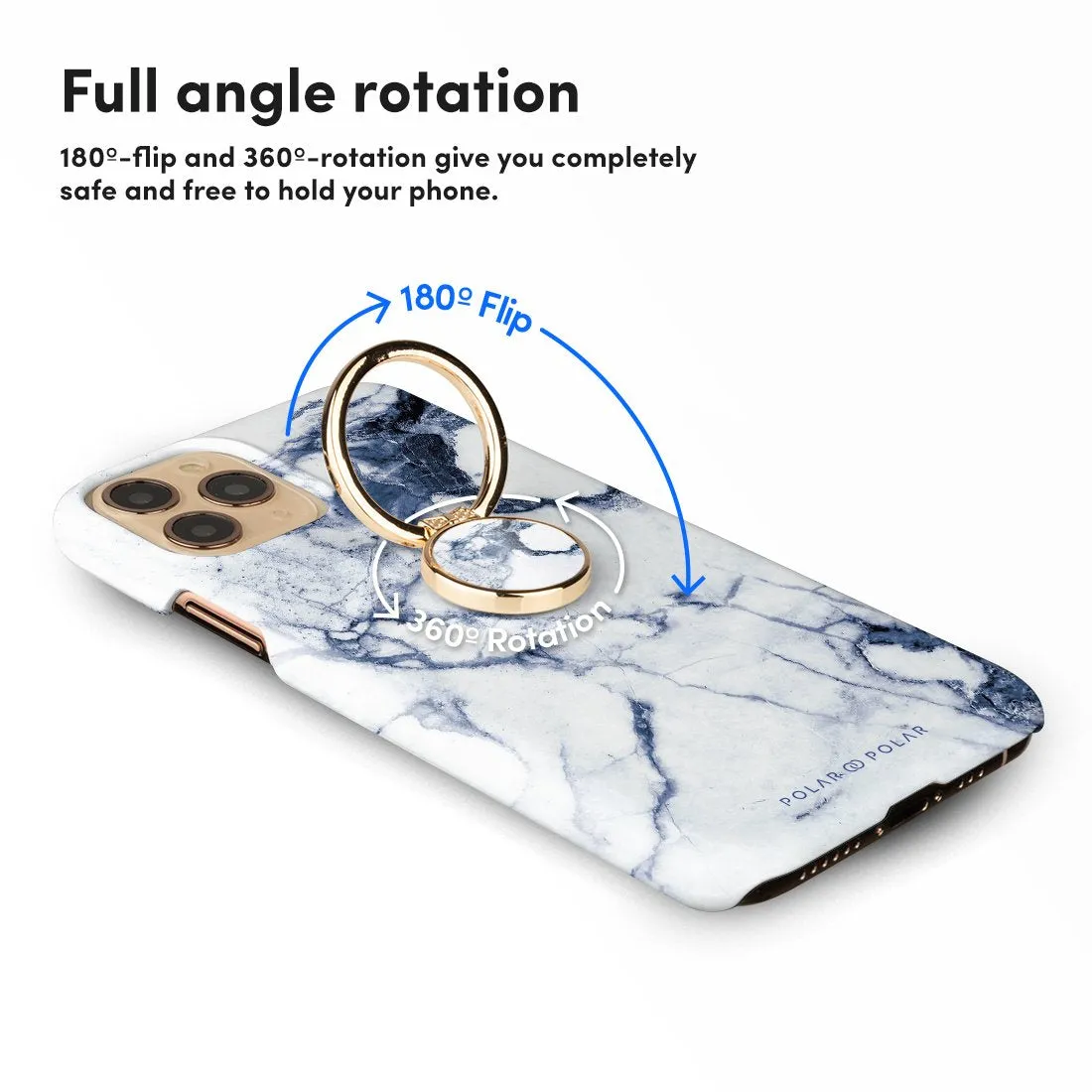 Indigo Vase | Custom Phone Ring Holder  (Non-MagSafe)