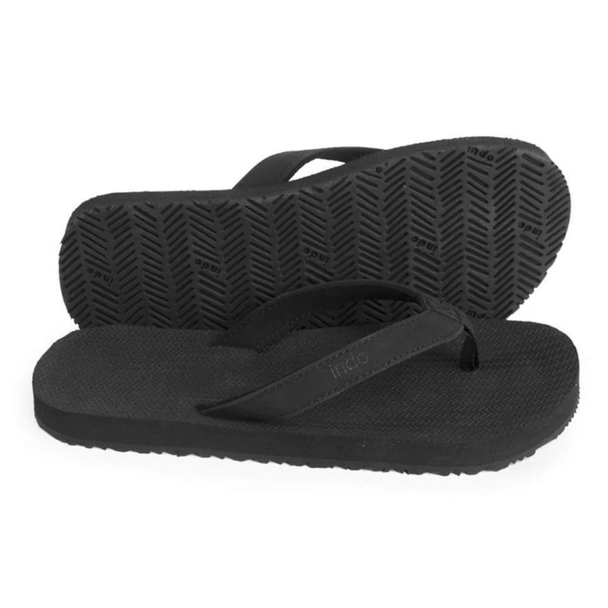 INDOSOLE GROMS ESSNTLS FLIP FLOPS - BLACK