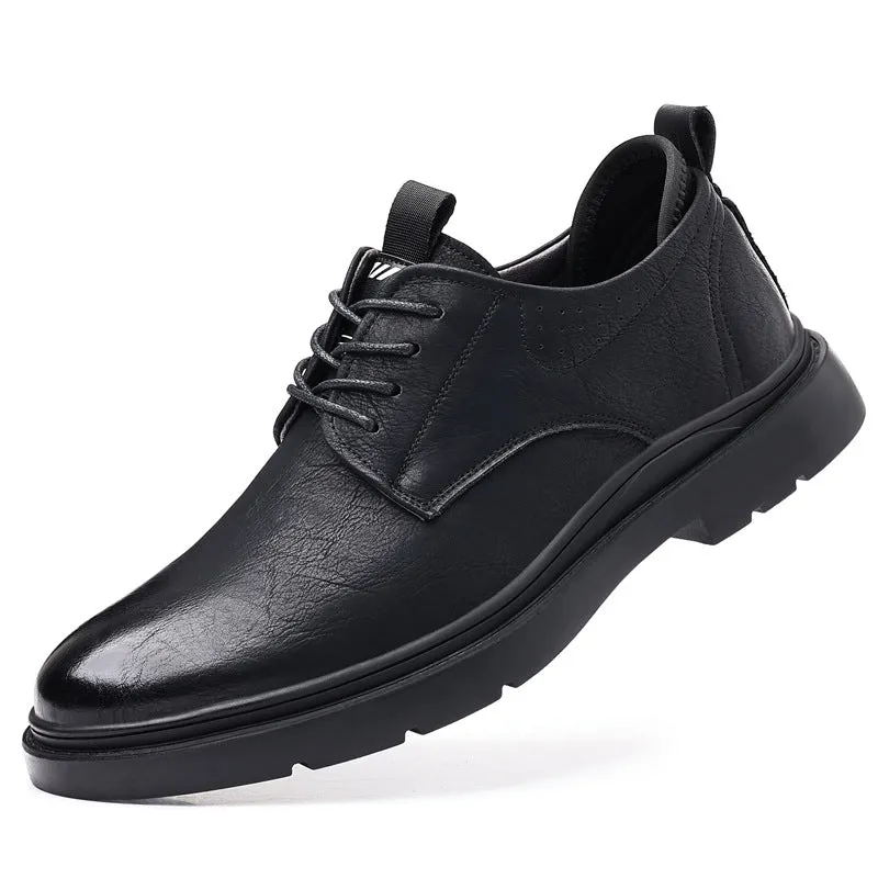 INSTOCK- Men's casual retro leather shoes