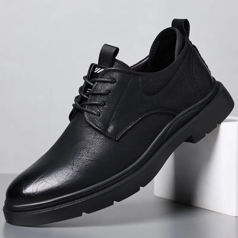 INSTOCK- Men's casual retro leather shoes