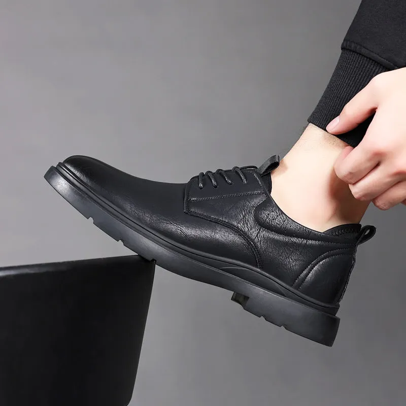 INSTOCK- Men's casual retro leather shoes