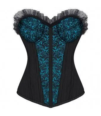 Isobel Gothic Overbust Fashion Corset With Cups