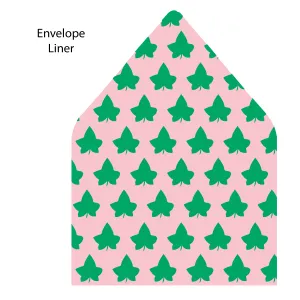 Ivy Flat Note (with envelope liner)