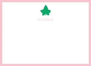 Ivy Flat Note (without envelope liner)