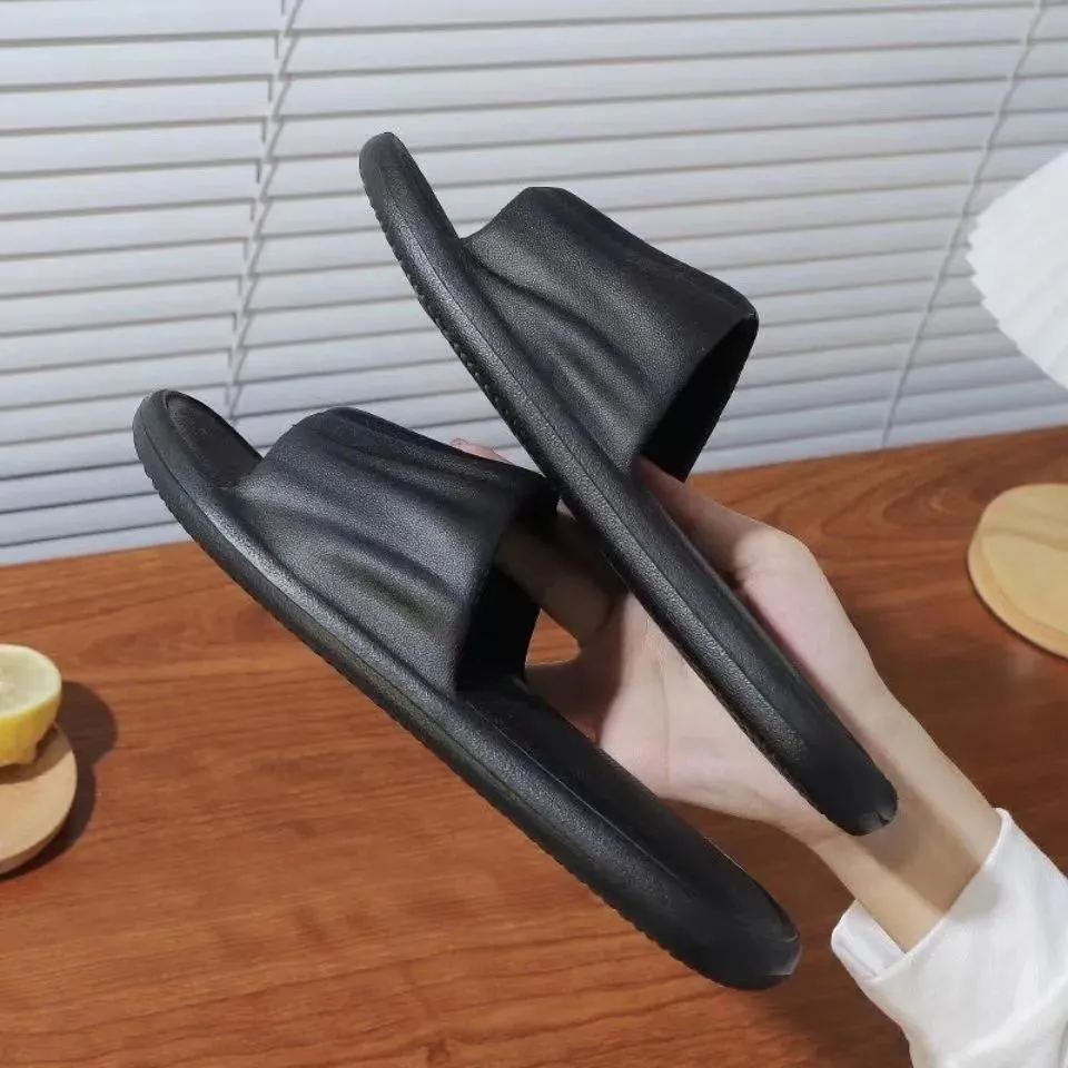 Japanese Sandals and Slippers Ins Non-slip Bathroom Bath Indoor Household Women's Slippers Fashionable Pleated Design Flip Flops