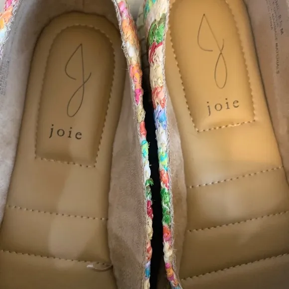 Joie Cara Multicored Raffia Espadrilles