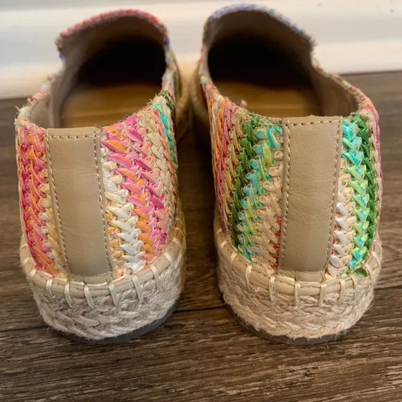 Joie Cara Multicored Raffia Espadrilles