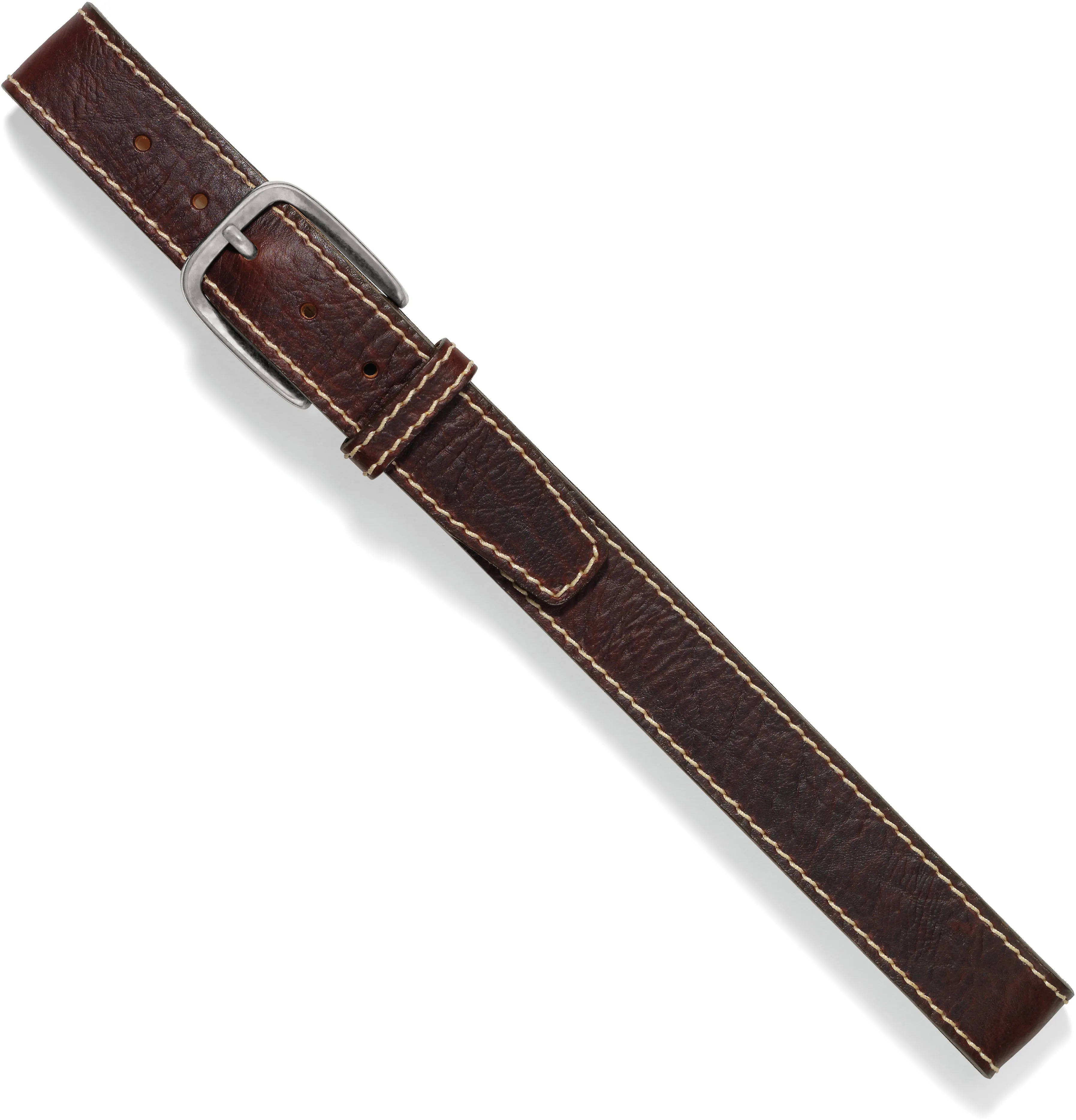 Justin Men's Brown Bison Boulevard Belt