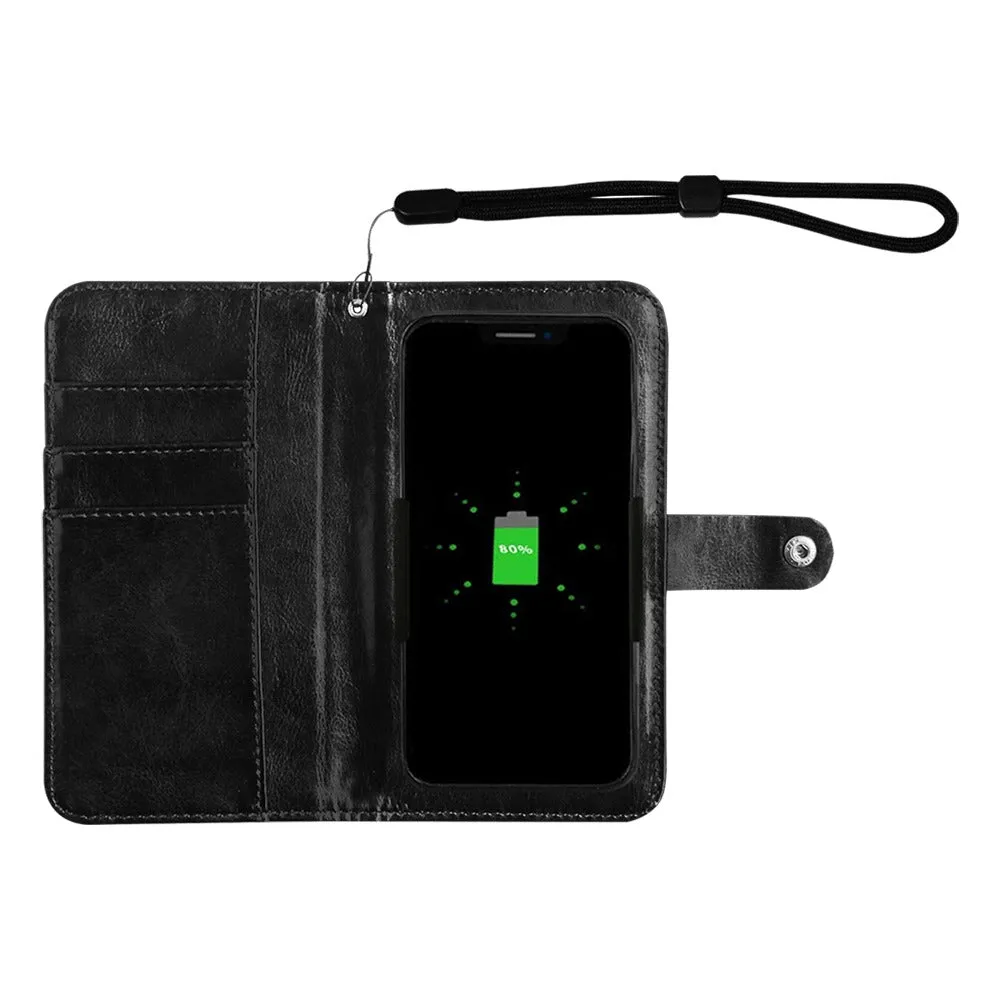 Kampala  African Print Flip Leather Mobile Phone Purse