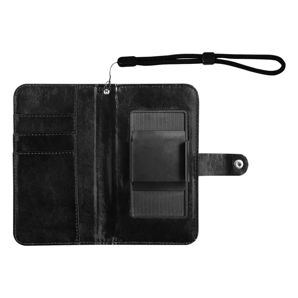 Kampala  African Print Flip Leather Mobile Phone Purse