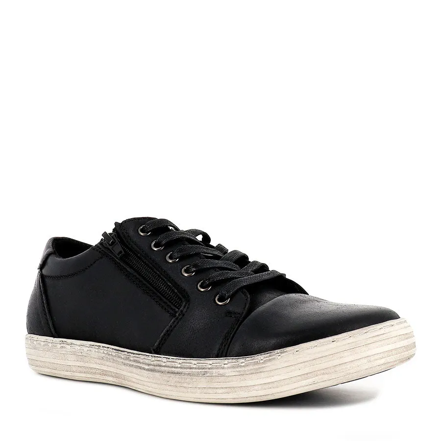 KENT - BLACK LEATHER