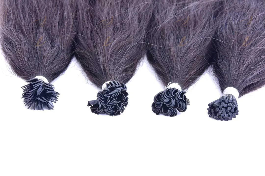 Keratin Tips (Flat Tips) - Natural Wavy