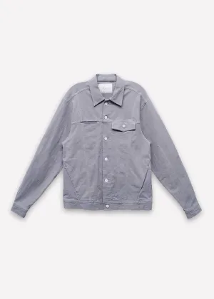 Konus Men's Trucker Jacket In Grey