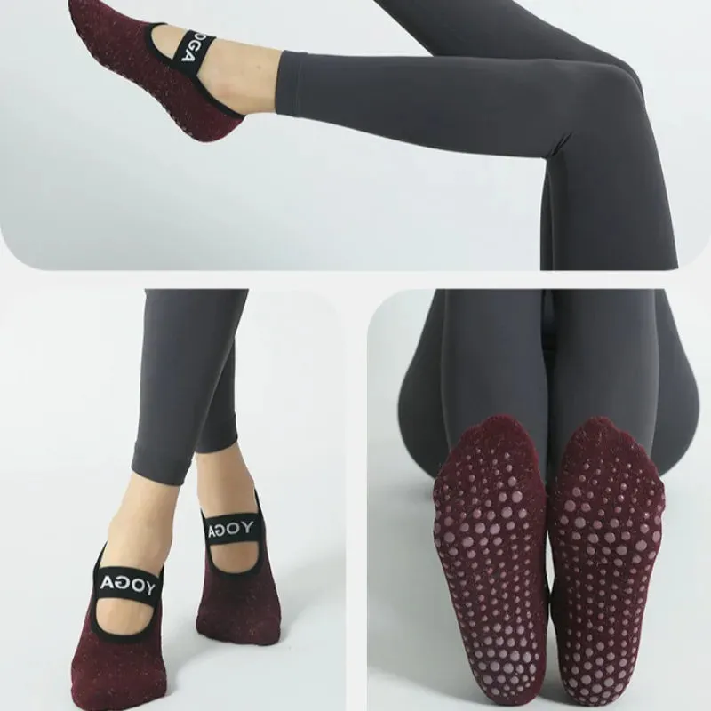 Ladies' Non-Slip Yoga and Dance Socks