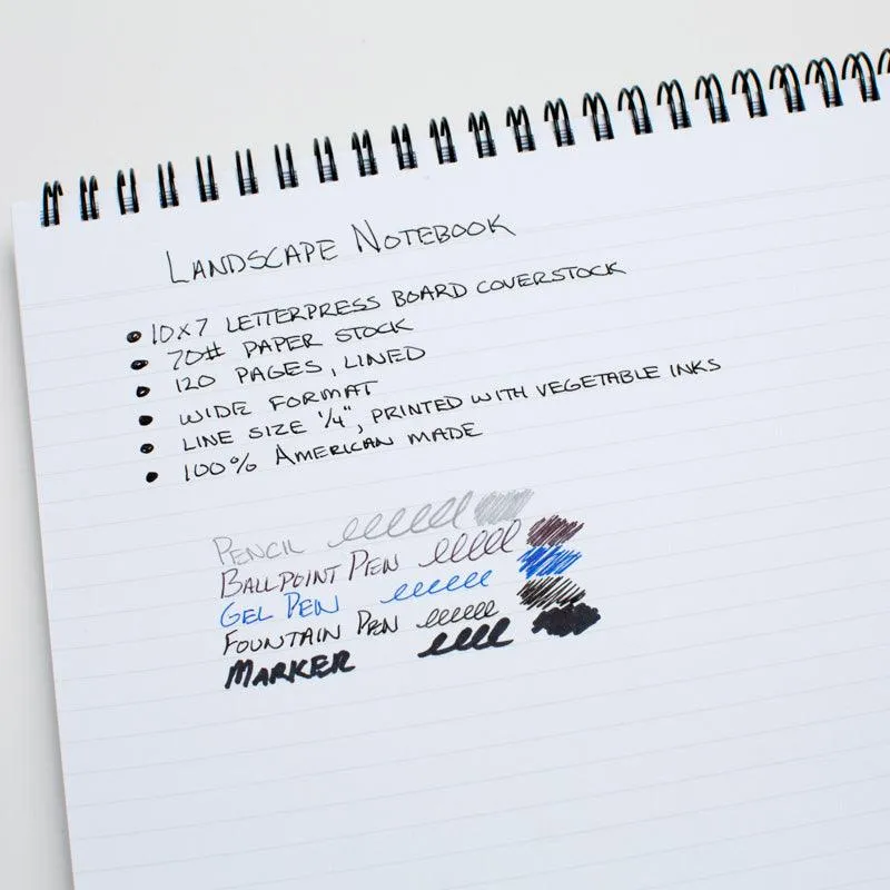 Landscape Notebook