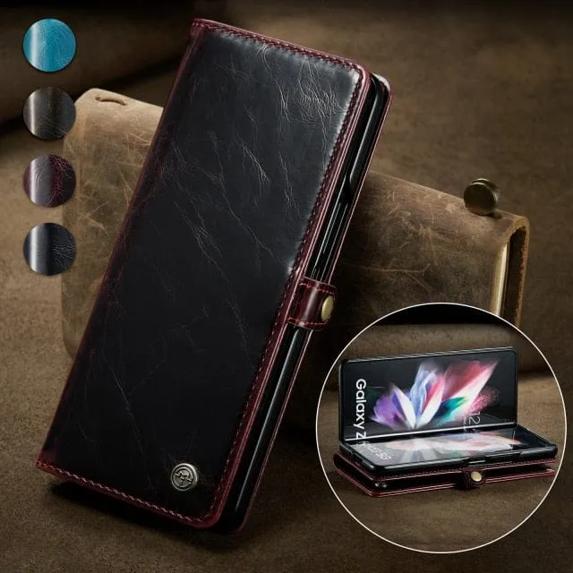 Leather Case For Samsung Z Fold