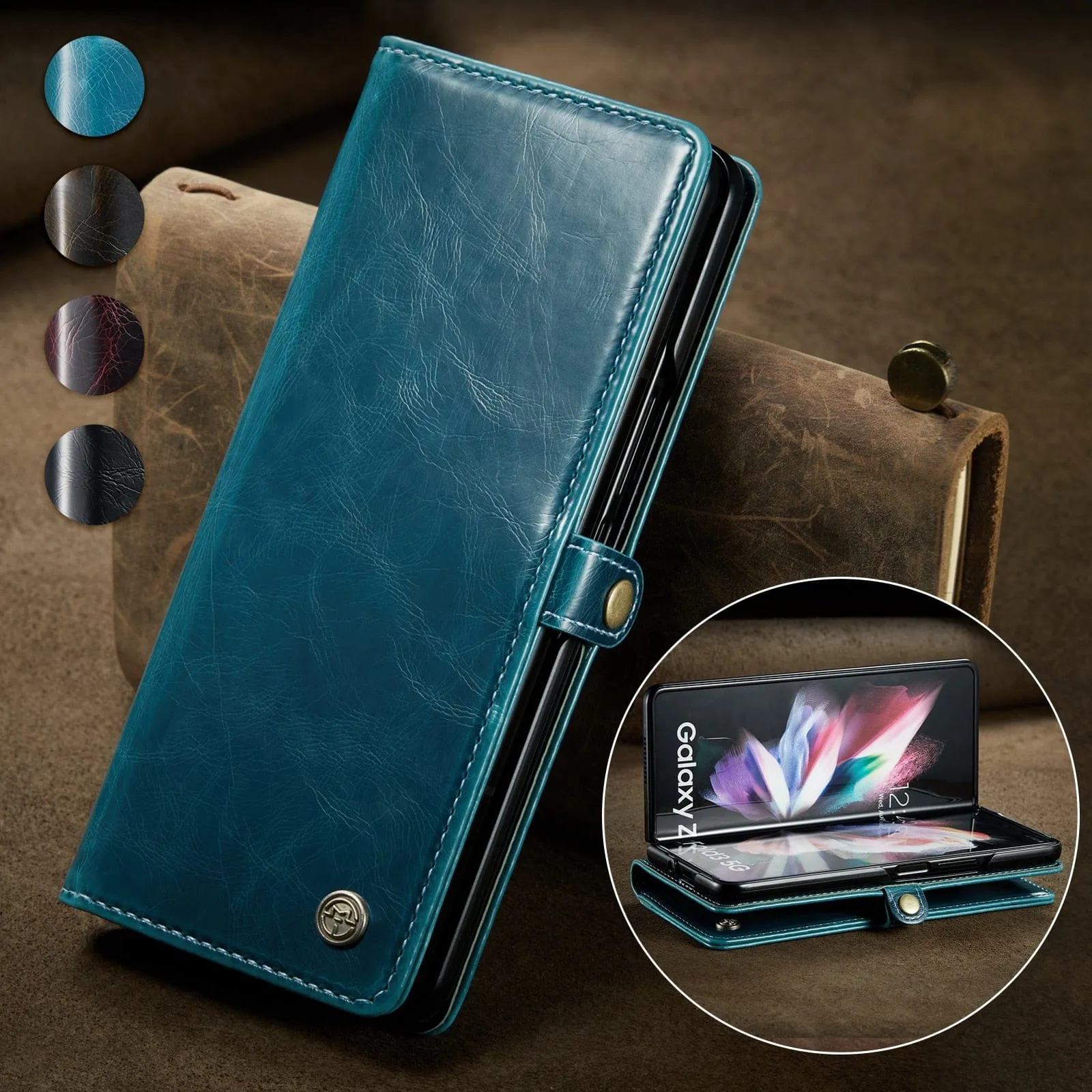 Leather Case For Samsung Z Fold