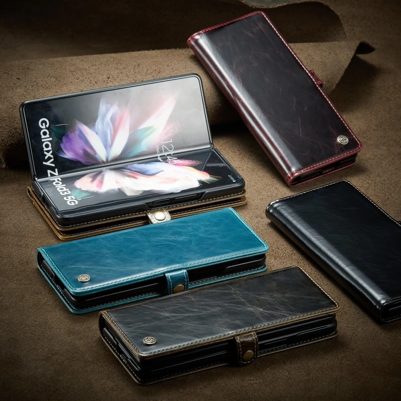 Leather Case For Samsung Z Fold