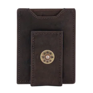LEATHER FRONT POCKET WALLET - SHOT SHELL