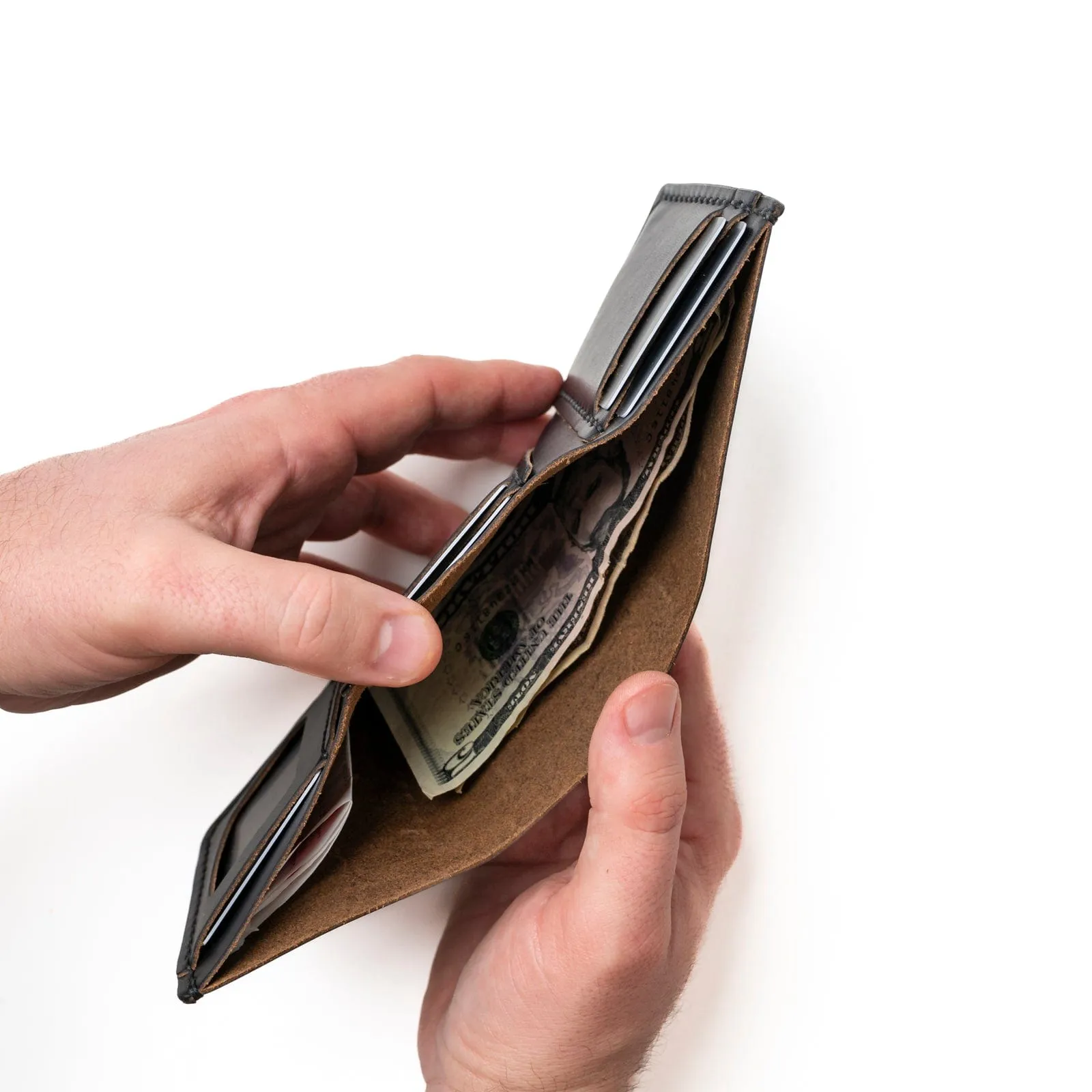 Leather Trifold Wallet