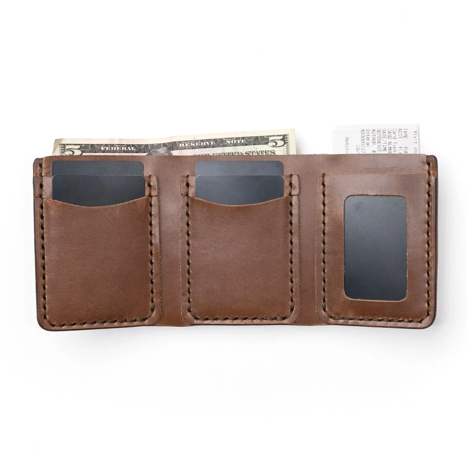 Leather Trifold Wallet