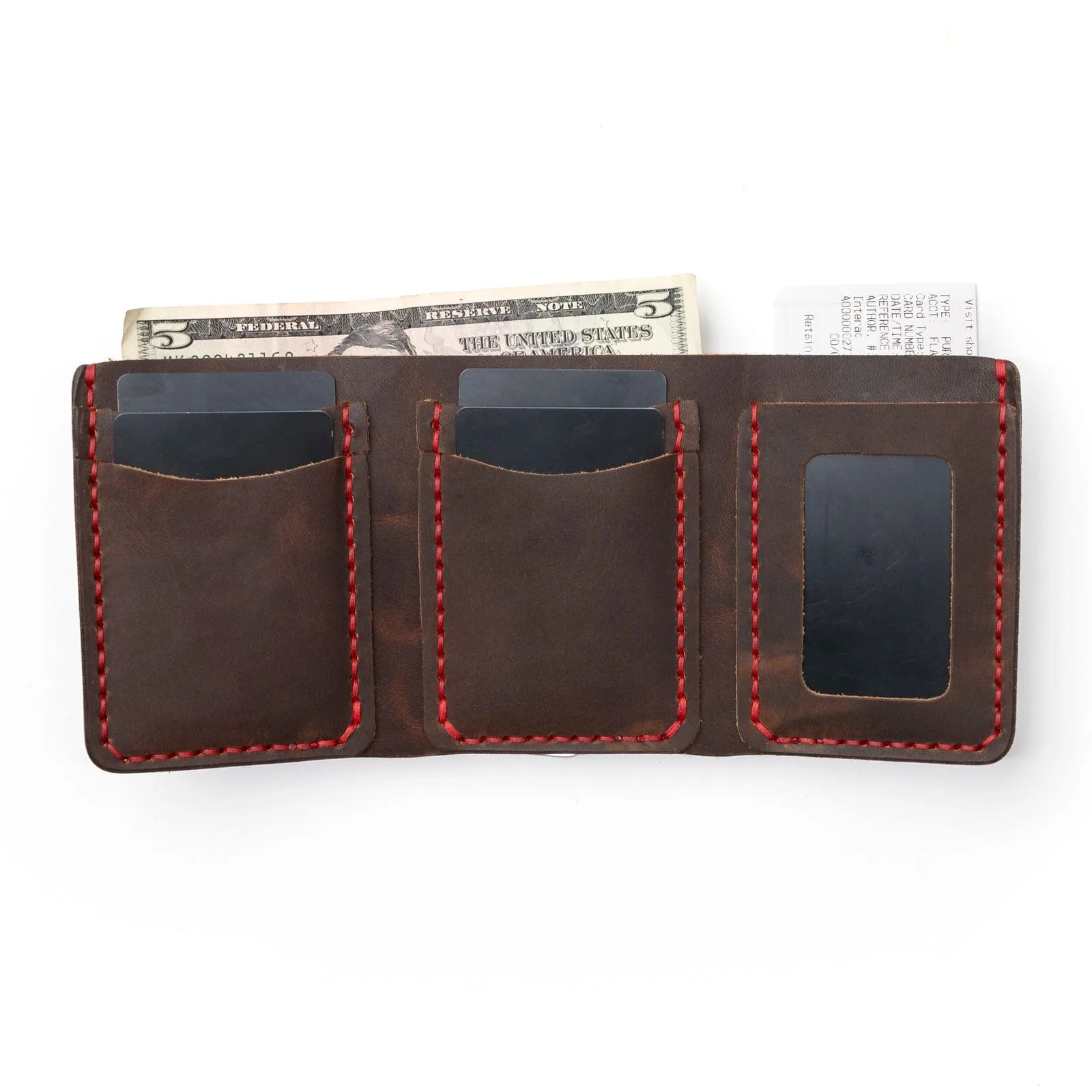 Leather Trifold Wallet