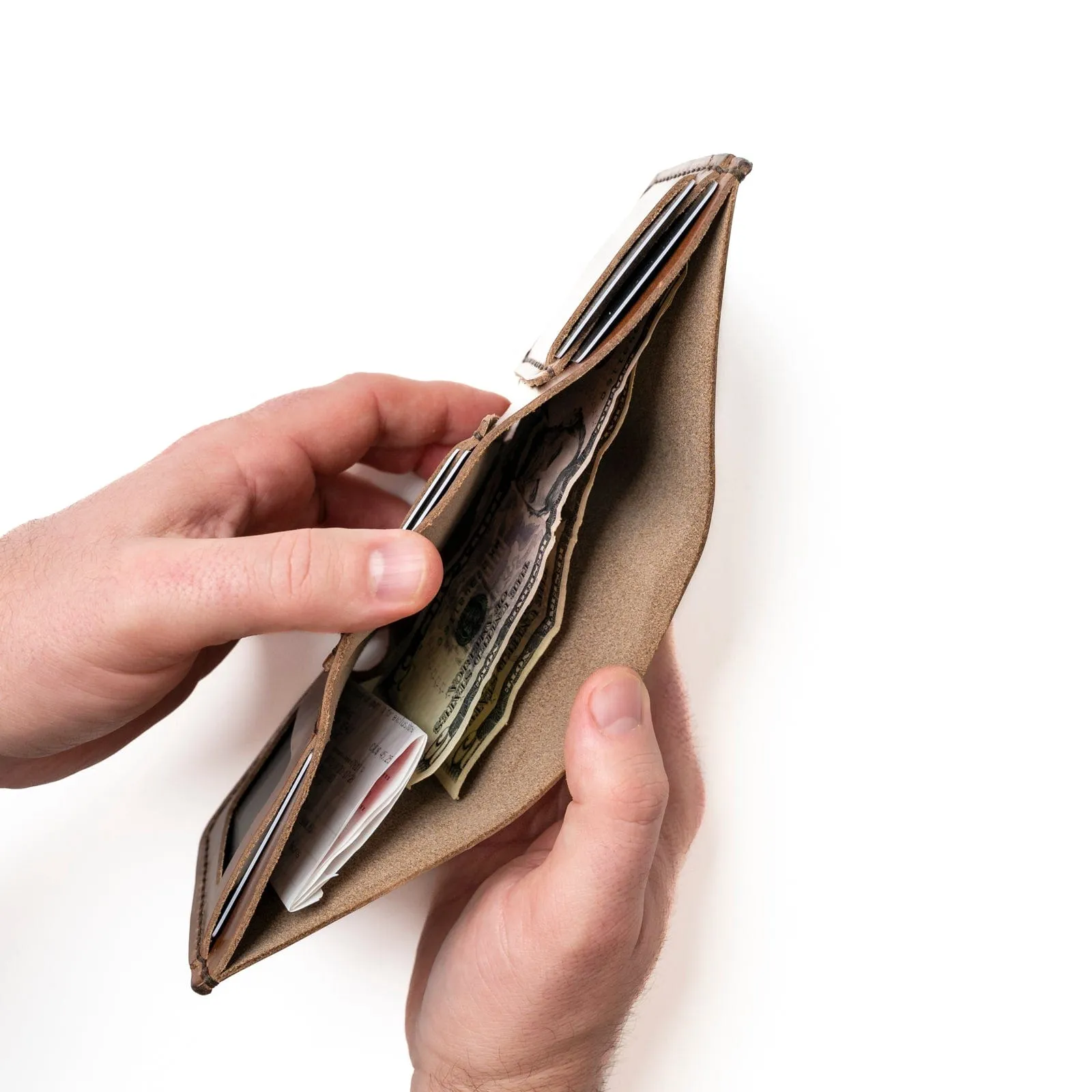 Leather Trifold Wallet