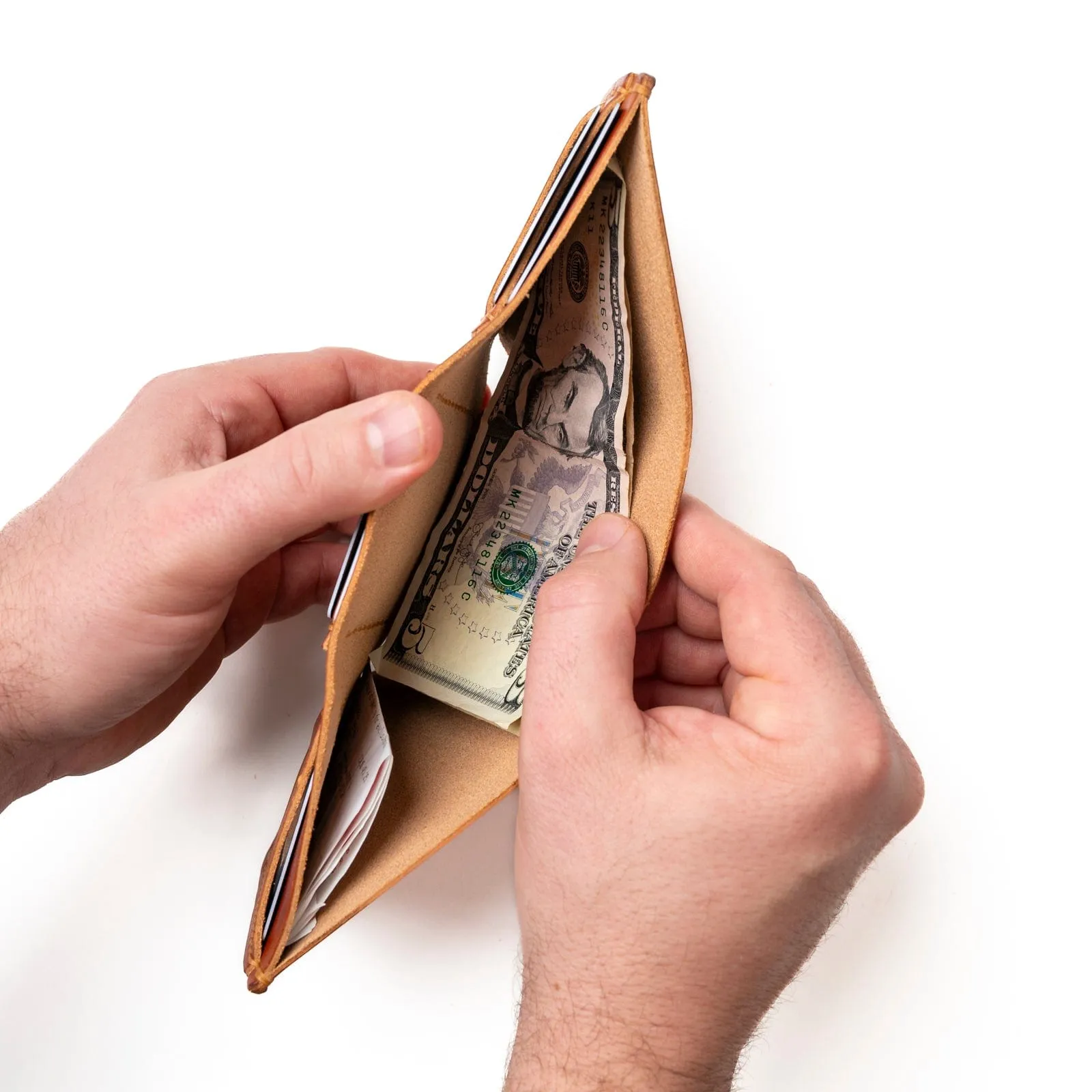 Leather Trifold Wallet