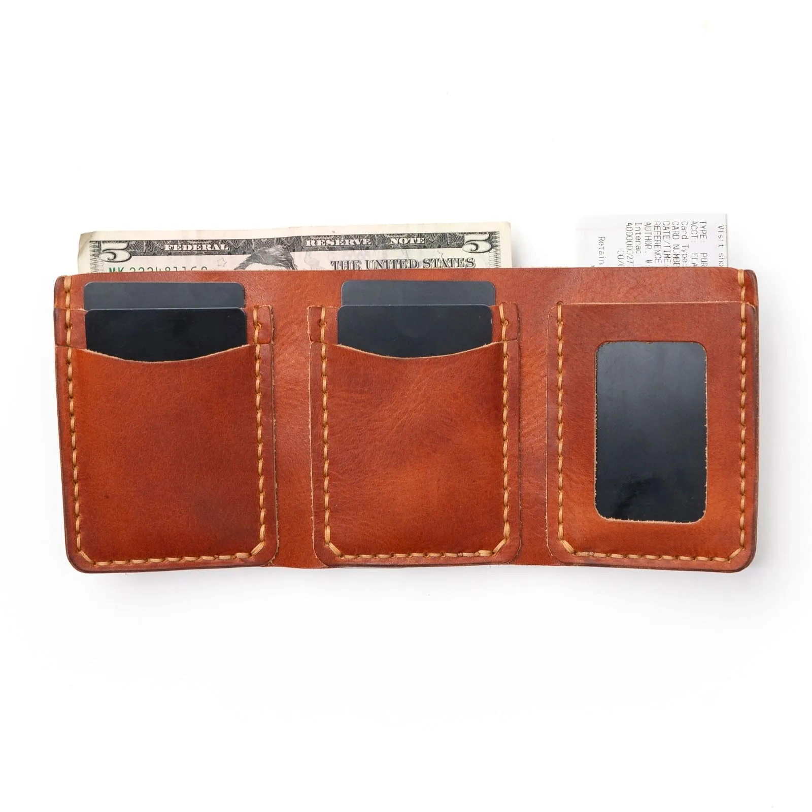 Leather Trifold Wallet