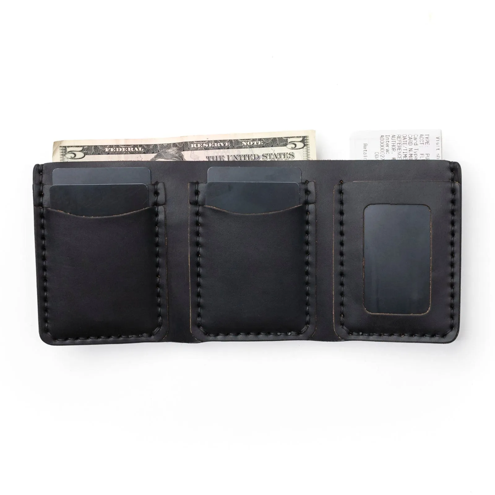 Leather Trifold Wallet