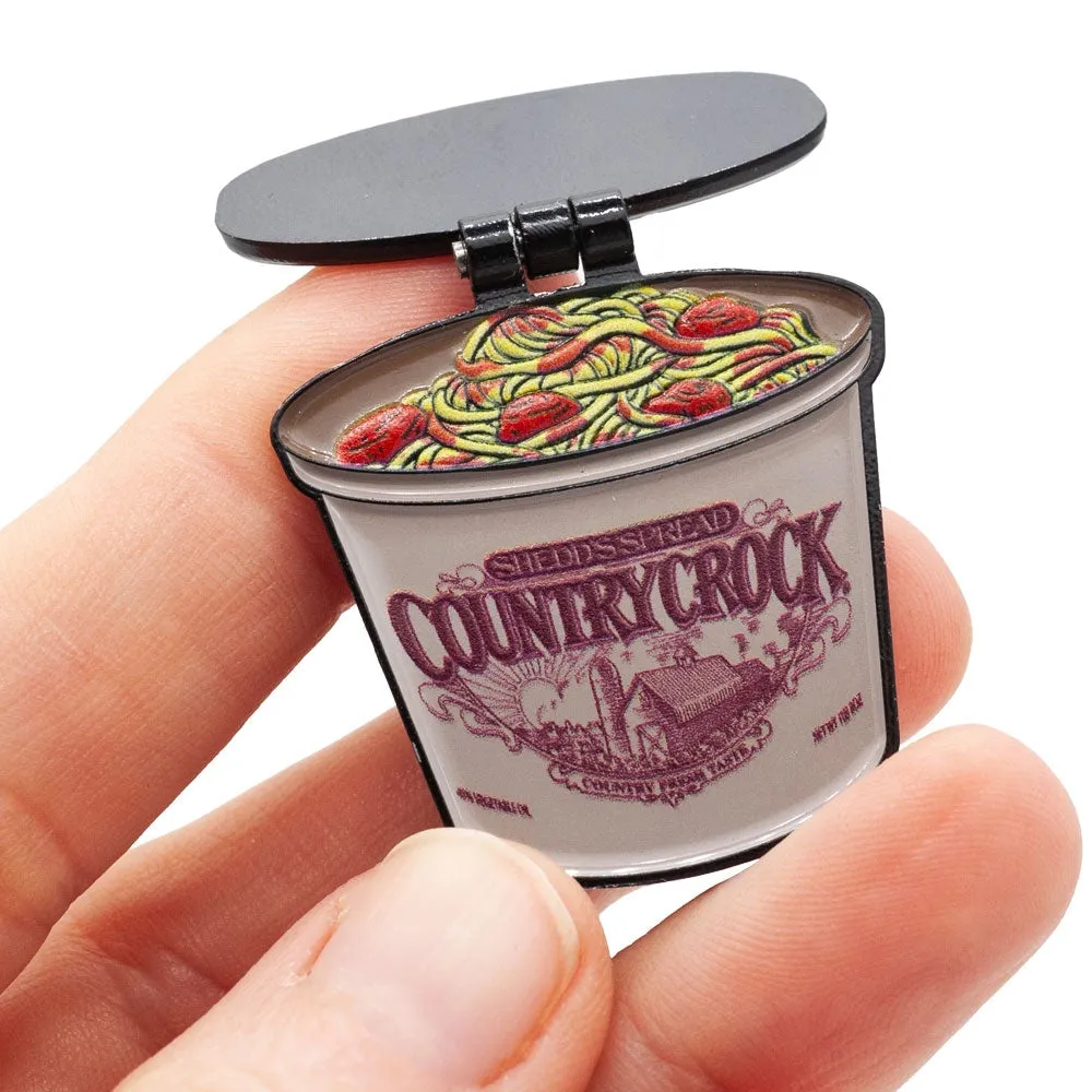 Little Shop of Pins: Spaghetti Leftovers Pin