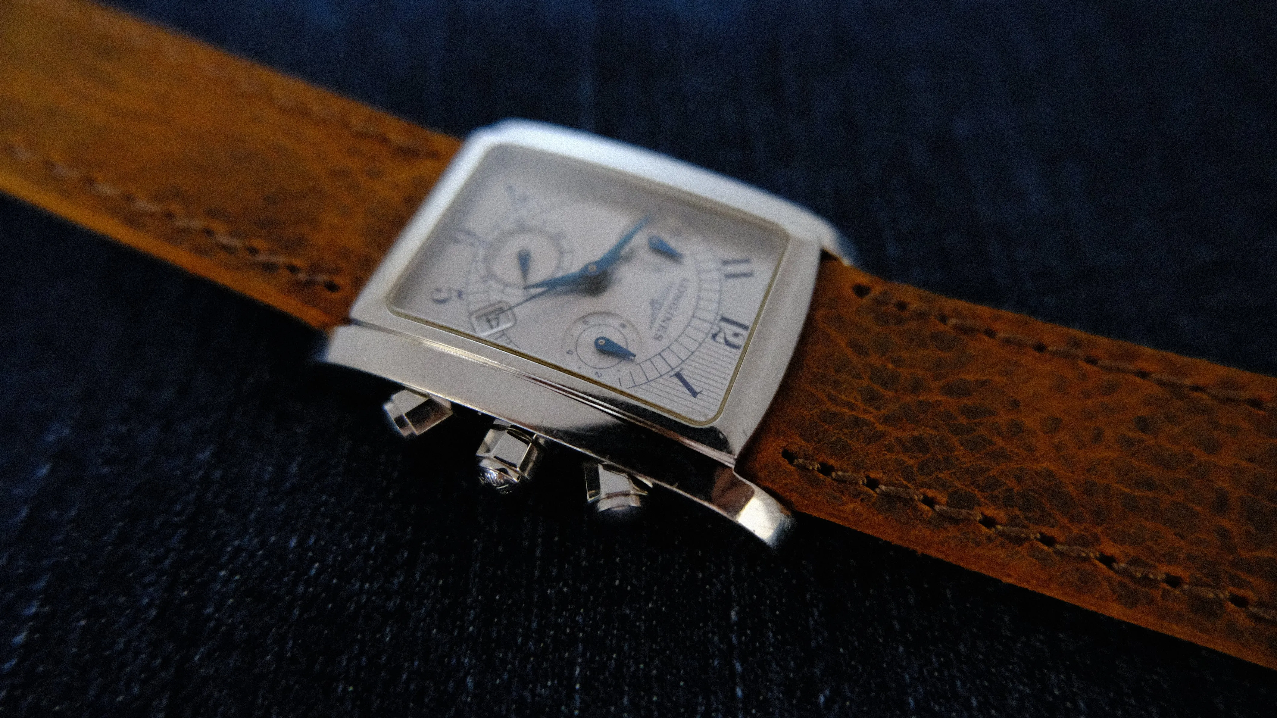 Longines DolceVita Chronograph Men's Wristwatch L5.680.4