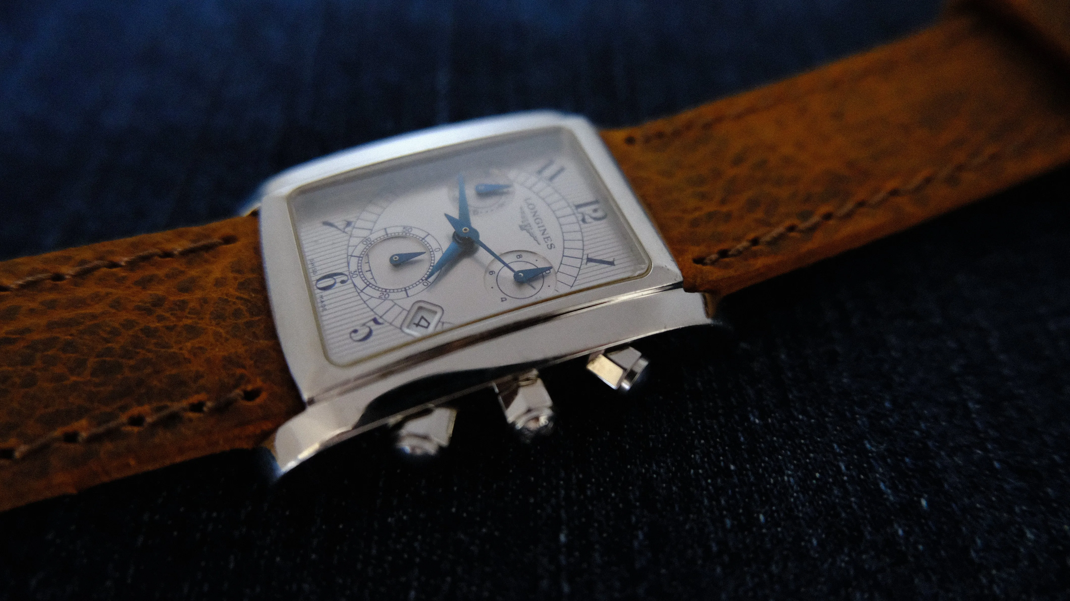Longines DolceVita Chronograph Men's Wristwatch L5.680.4
