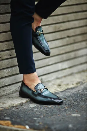 Louis Black Special Edition Neolite Buckle Loafer – Ultimate Elegance for Every Occasion