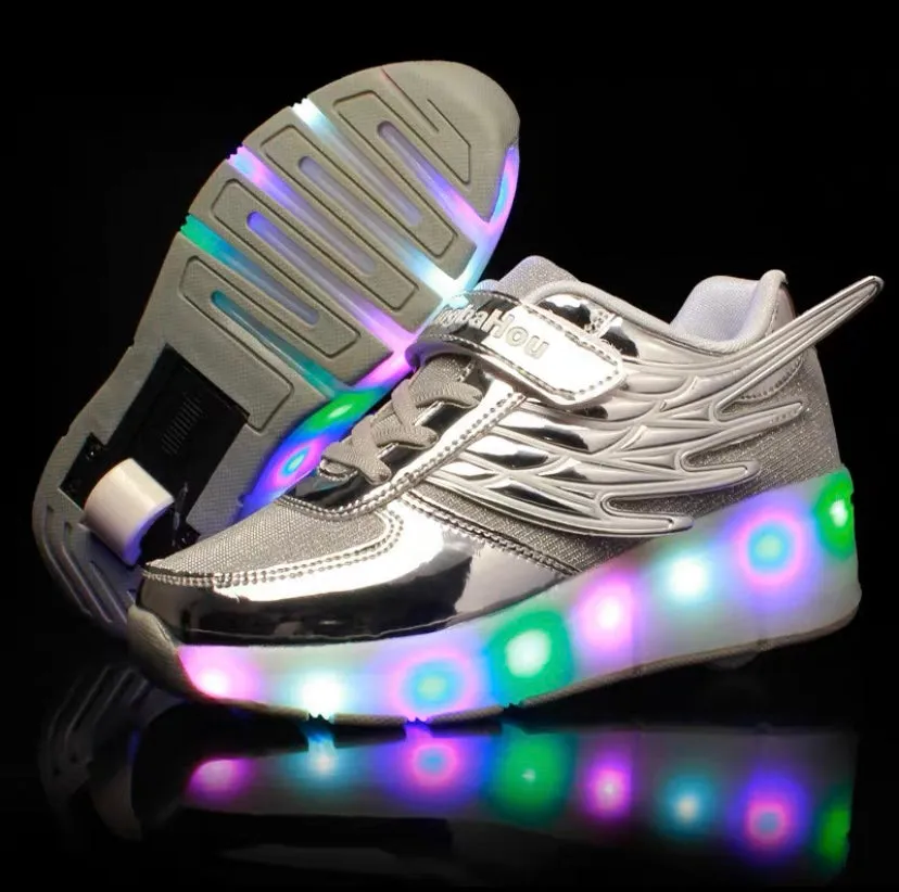 Luminous roller skates    KF83752