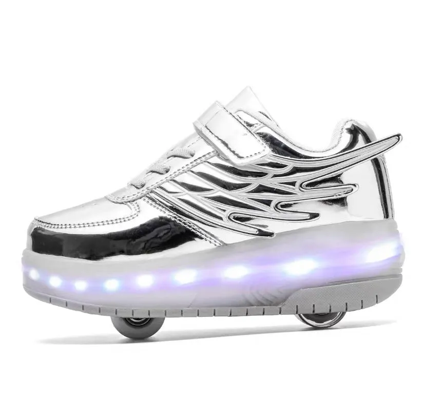 Luminous roller skates    KF83752