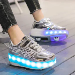 Luminous roller skates    KF83752
