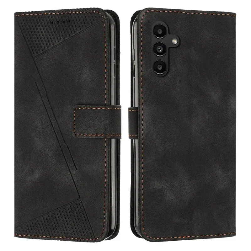 Magnetic Wallet Leather Flip Case For Samsung Galaxy