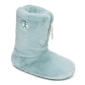 Marilyn - Classic Faux Fur Slipper Boot - Seafoam