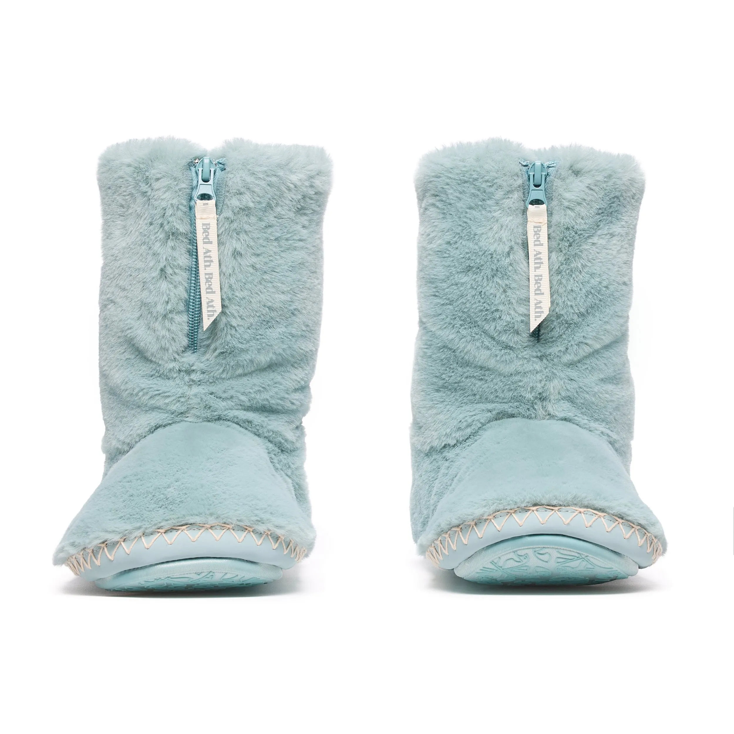 Marilyn - Classic Faux Fur Slipper Boot - Seafoam