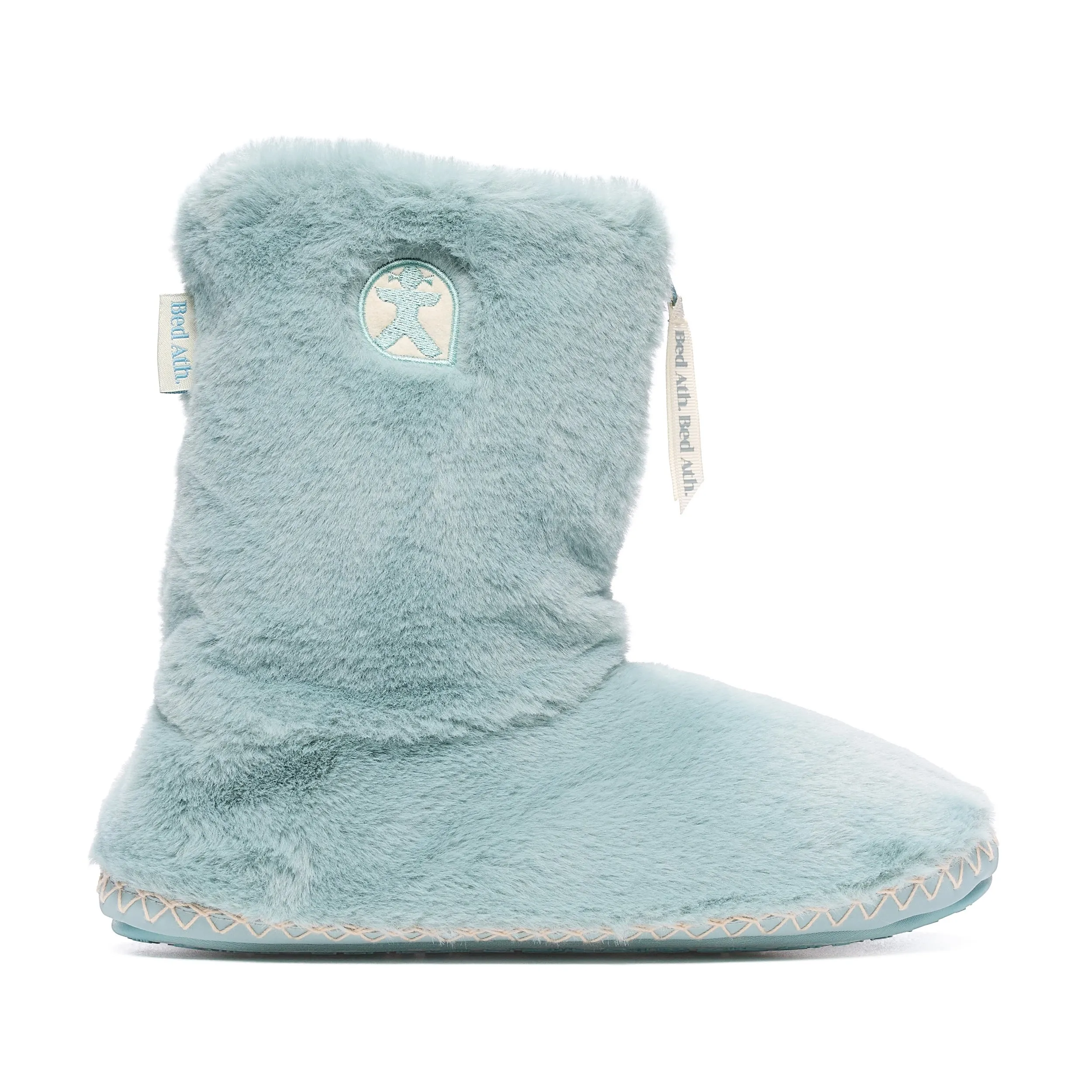Marilyn - Classic Faux Fur Slipper Boot - Seafoam