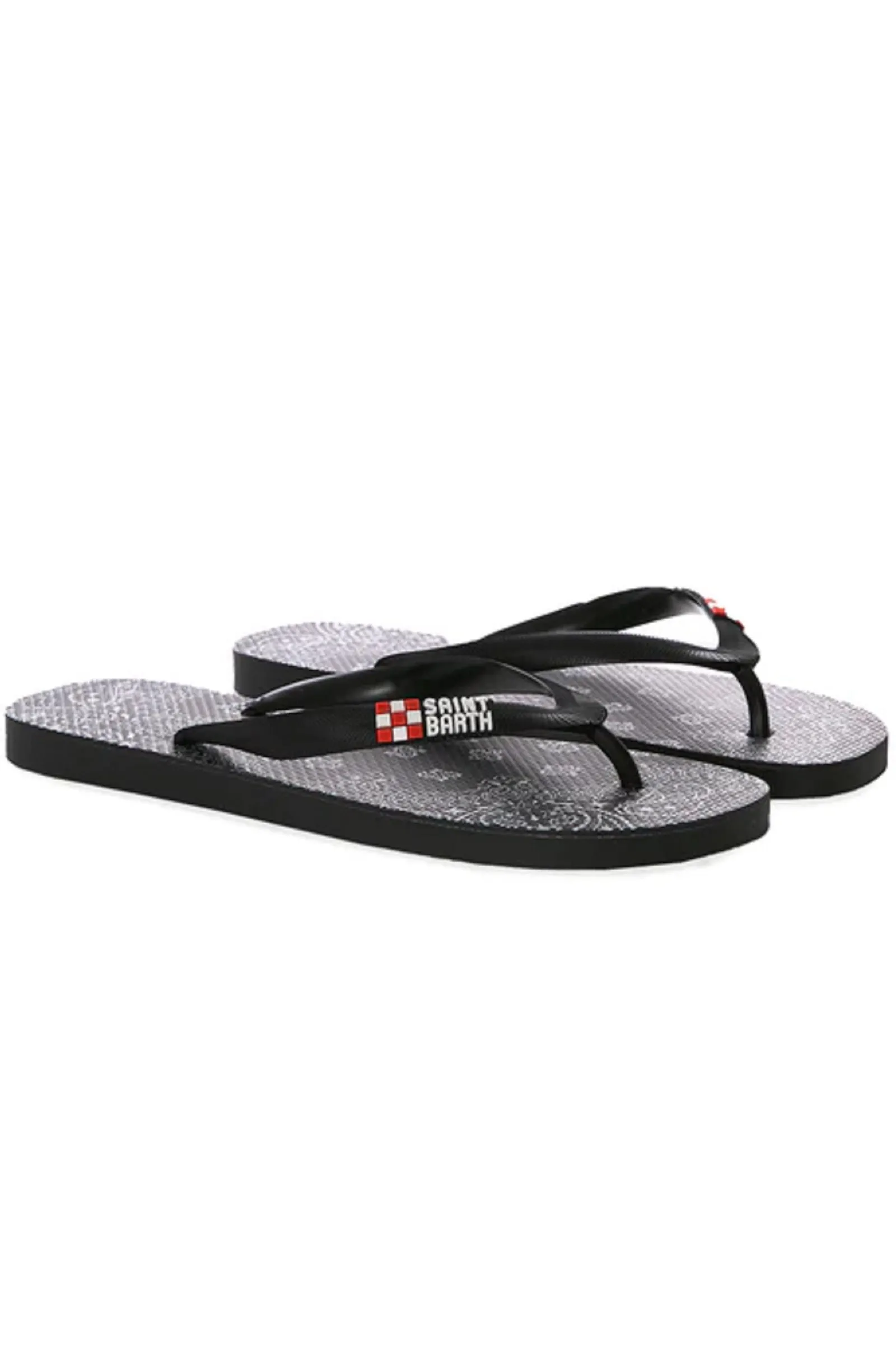 MC2 SAINT BARTH Man Flip Flops Bandanna Print Tommy