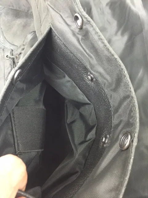 Men's 10 Pocket Real Leather vest with side laces & 2 Gun pockets